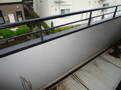 Balcony. Spacious balcony