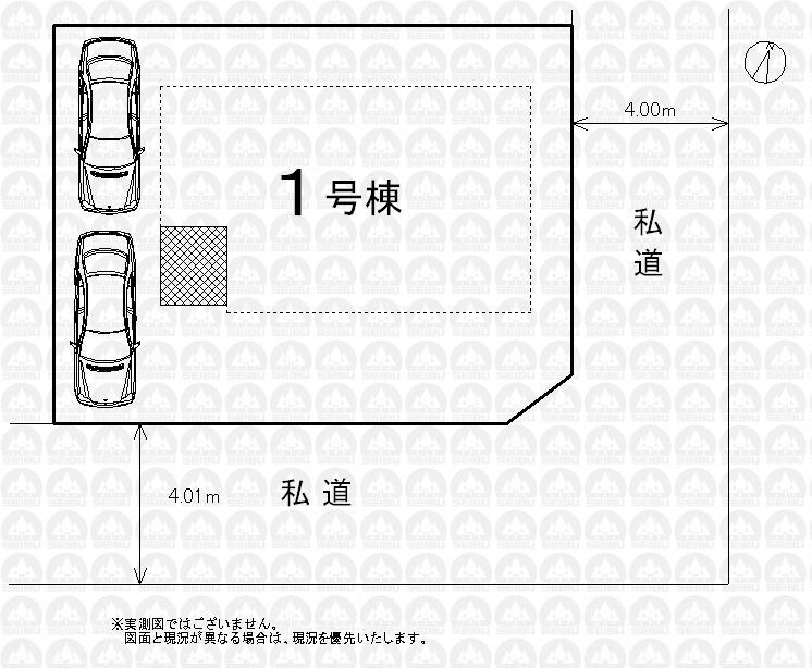 Compartment figure. 37,800,000 yen, 4LDK, Land area 134.36 sq m , Building area 97.19 sq m