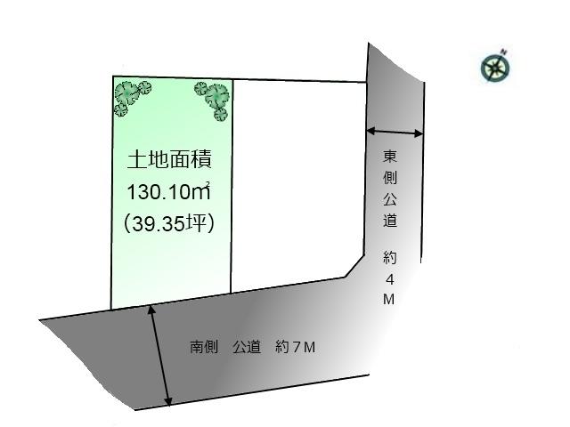 42,800,000 yen, 4LDK, Land area 130.1 sq m , Building area 102.67 sq m compartment view