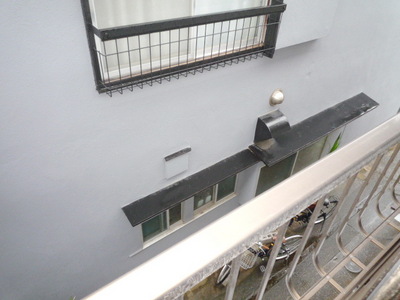 Balcony. Laundry space
