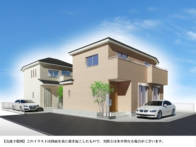 Local appearance photo. Kiyose Nakazato 6-chome 1 Building Rendering (on the left)