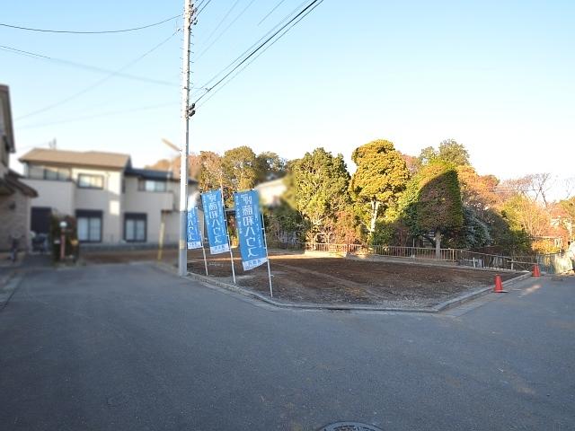 Local appearance photo. Kiyose Nakazato 6-chome, site landscape Vacant lot 2013 / 12 / 14 shooting