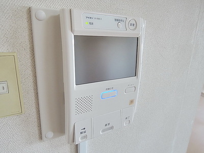 Security. Intercom with TV monitor