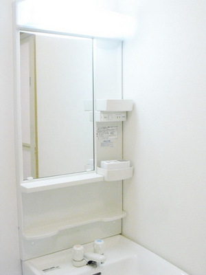 Washroom. With separate wash basin