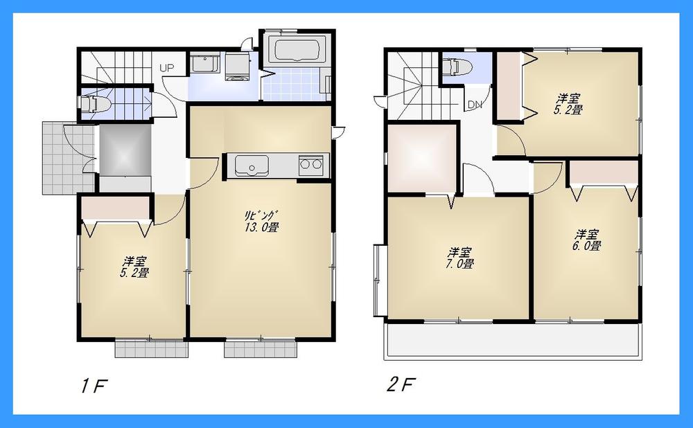 Floor plan. 34,800,000 yen, 4LDK, Land area 118.6 sq m , Building area 89.84 sq m floor plan