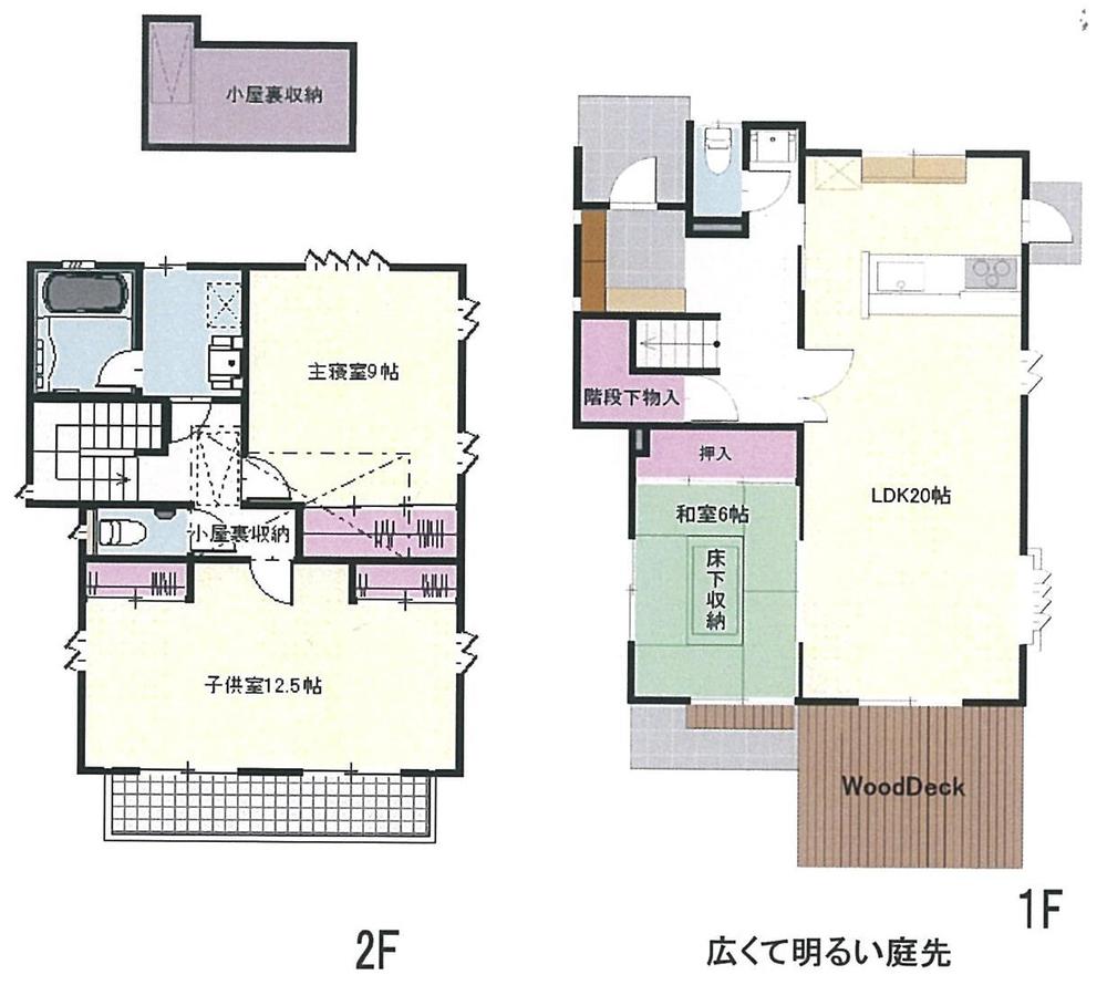 Floor plan. 65 million yen, 3LDK, Land area 218.07 sq m , Building area 119.06 sq m