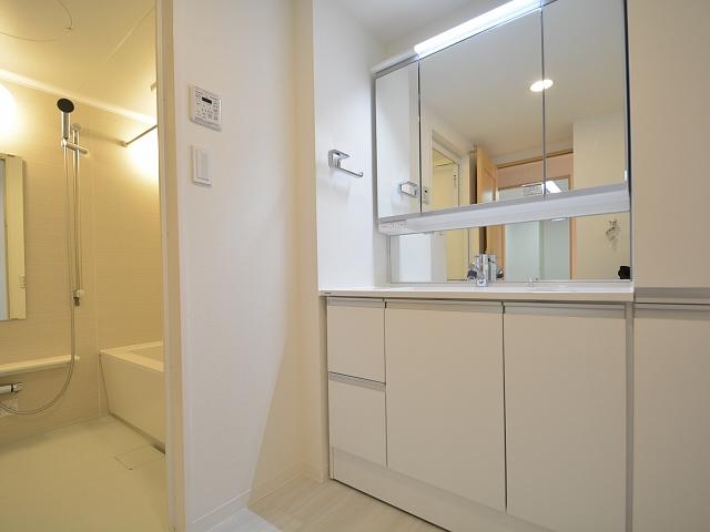 Wash basin, toilet. Melody Heim Hitotsubashigakuen basin ・ Dressing room