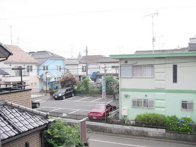 View. A quiet residential area