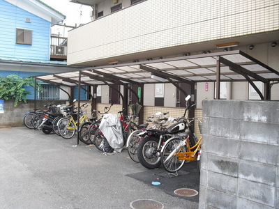 Other common areas. Bicycle parking space