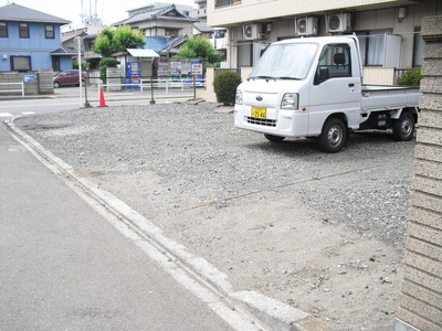 Parking lot. Parking space