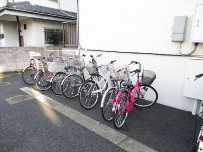 Other common areas. Bicycle parking space