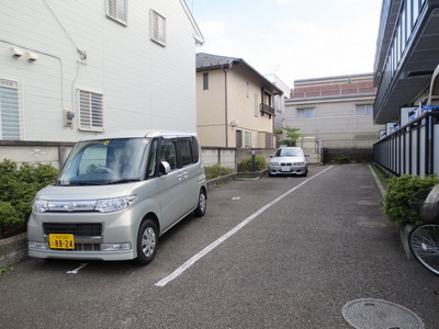 Parking lot. Parking lot