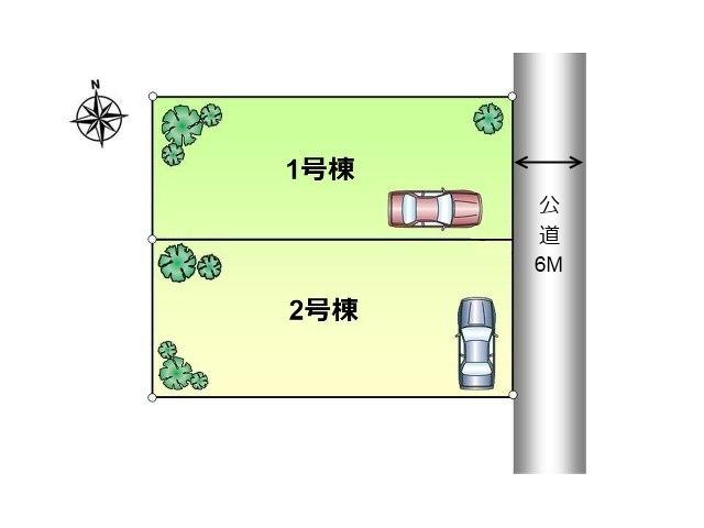 Compartment figure. 34,800,000 yen, 4LDK, Land area 81.58 sq m , Building area 95.89 sq m Kodaira Tenjin-cho 1-chome Compartment Figure