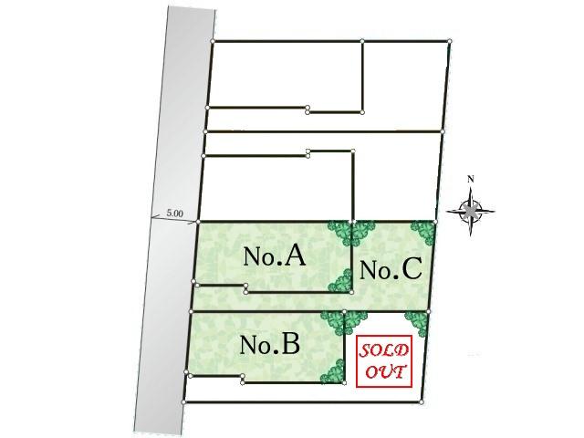 The entire compartment Figure. Kodaira Kogawahigashi cho 5-chome compartment view