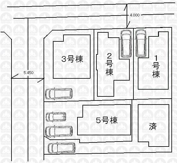 The entire compartment Figure. All five buildings This selling two buildings 1 Building: 80.00 sq m (24.20 square meters) Building 2: 80.00 sq m (24.20 square meters)