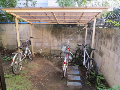 Other common areas. Bicycle shed