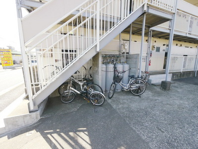 Other common areas. Bicycle-parking space