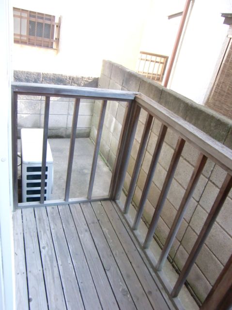 Balcony. It is south-facing veranda