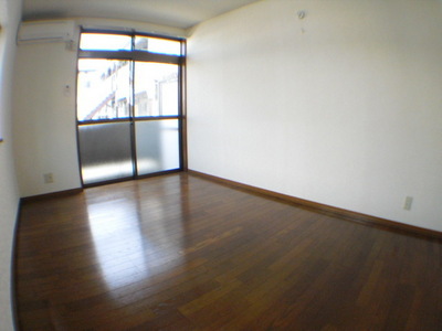 Living and room. Western-style flooring