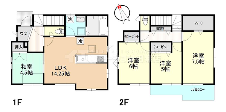 Floor plan. 39,900,000 yen, 4LDK, Land area 102.04 sq m , Building area 92.94 sq m 11 Building (39.9 million yen), For those looking at 4LDK in the price cut the 40 million yen is recommended for Building.