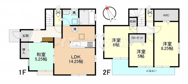 Floor plan. 39,900,000 yen, 4LDK, Land area 102.04 sq m , Building area 92.94 sq m 13 Building (43.3 million yen), For those looking at 4LDK in the price cut the 45 million yen is recommended for Building.