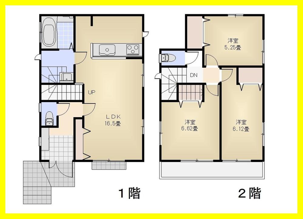 Floor plan. Price 38,300,000 yen, 3LDK, Land area 98.84 sq m , Building area 81.97 sq m