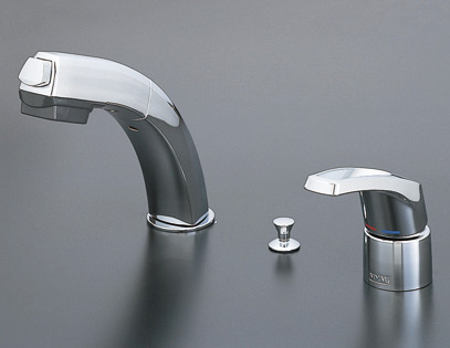 Bathing-wash room.  [Shower Faucets] Adopt a shower faucet. Since the water reach every corner of the wash bowl, Cleaning Easy. Time can also be kept clean to.