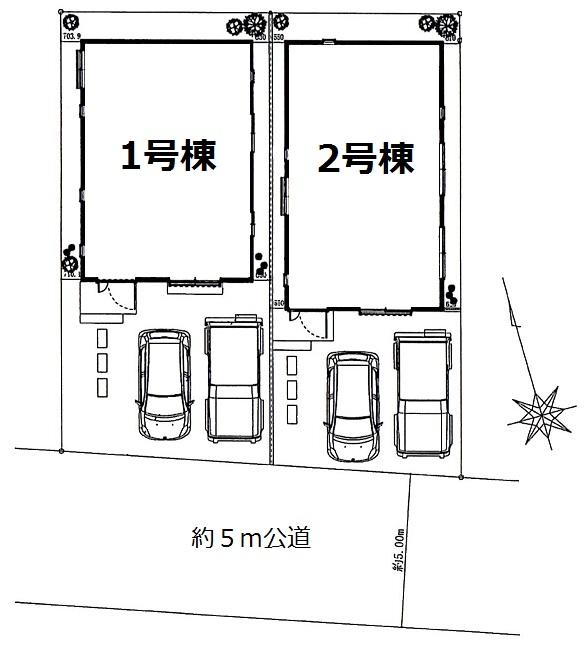 Compartment figure. 37,300,000 yen, 3LDK, Land area 91.89 sq m , Building area 86.52 sq m compartment view