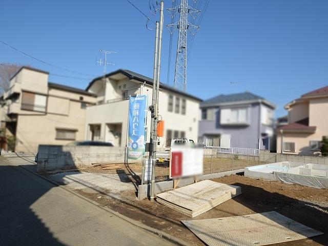 Local appearance photo. Kodaira Hanakoganeiminami-cho 3-chome, site landscape 2013 / 12 / 6 shooting