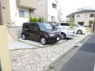 Parking lot. Parking space