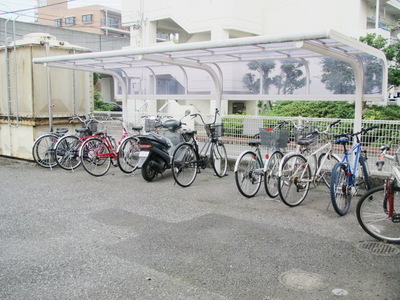 Other common areas. Bicycle parking space