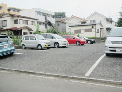 Parking lot. Parking space