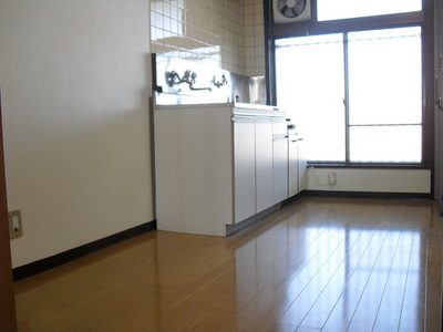 Other room space. Around the kitchen
