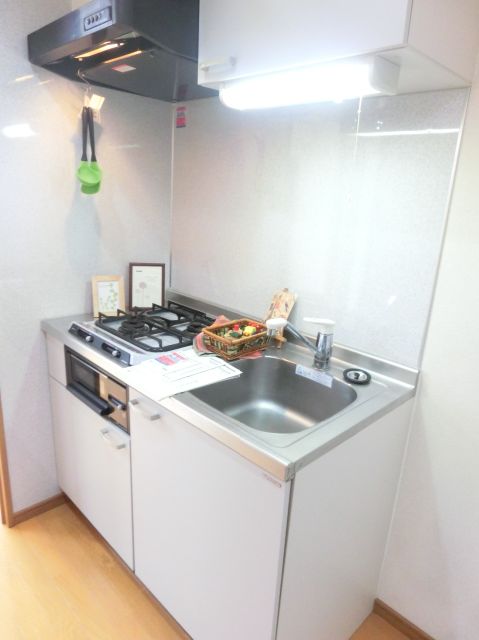 Kitchen. 2-neck is a system kitchen stove with