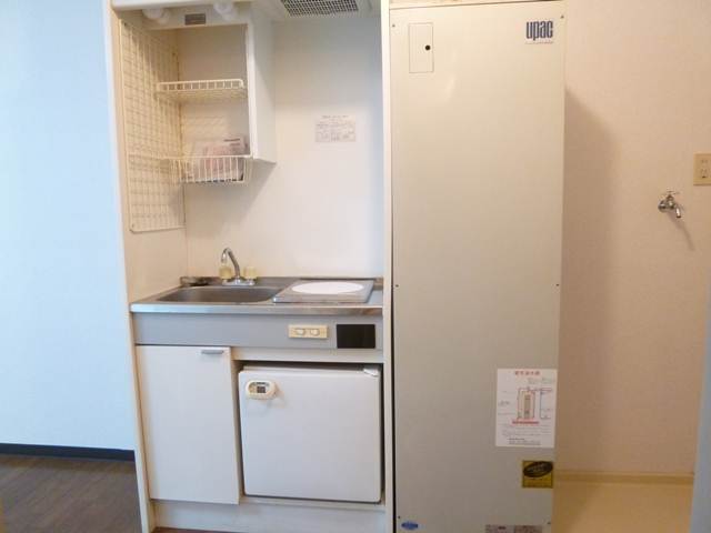 Other Equipment. Next to the water heater in the kitchen