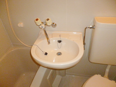 Washroom. Convenient wash basin
