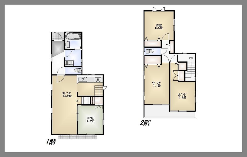 Floor plan. 31,900,000 yen, 4LDK, Land area 97.14 sq m , Building area 93.42 sq m