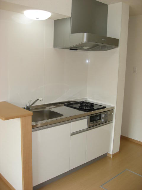 Kitchen. Gas stove with system Kitchen! 