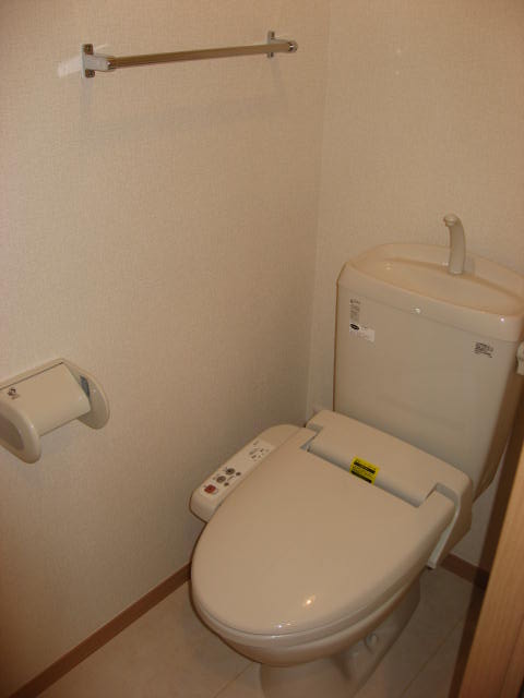 Toilet. Washlet toilet. Also it comes with a hand-wash tank! 