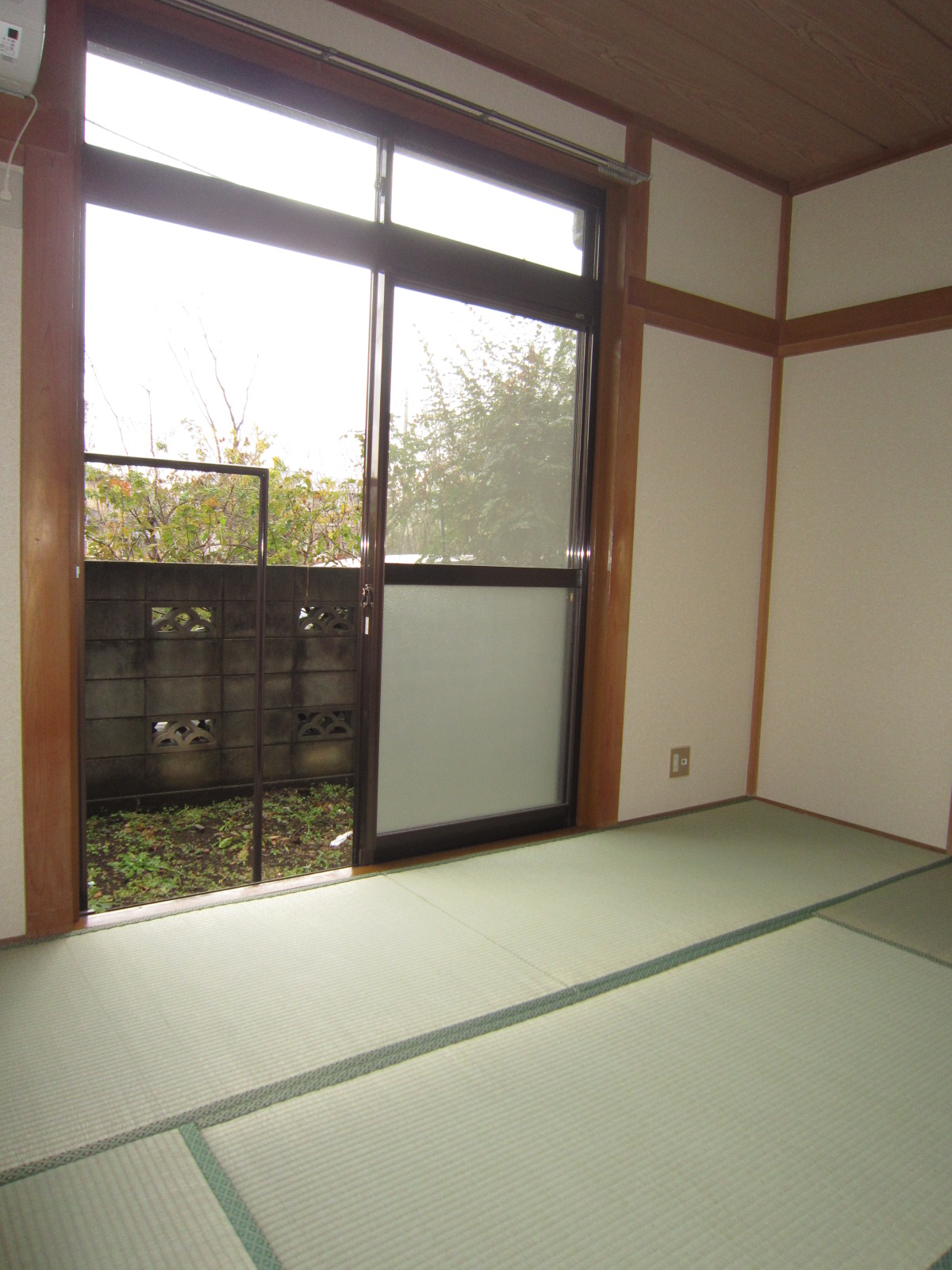 Living and room. It is a bright room because the balcony side is opened
