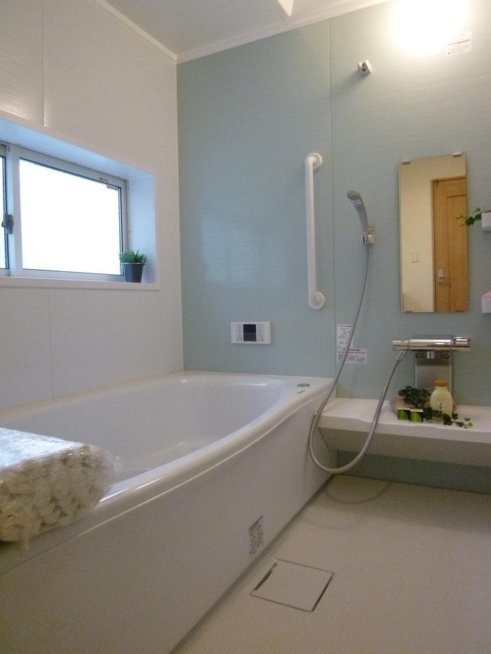 Bathroom. Example of construction