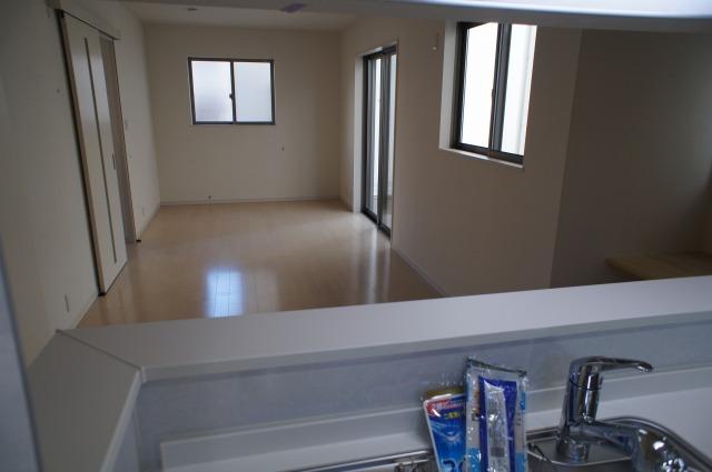 Living. Living space from the kitchen