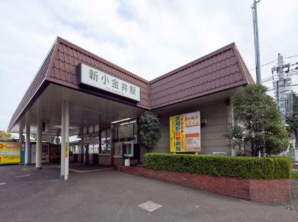 station. Seibu Tamagawa 240m up to the "new Koganei" station