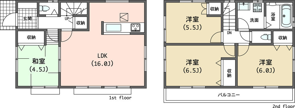 Building plan example (Perth ・ Introspection). Building plan example (No. 8 locations)           Building area 87.48 sq m
