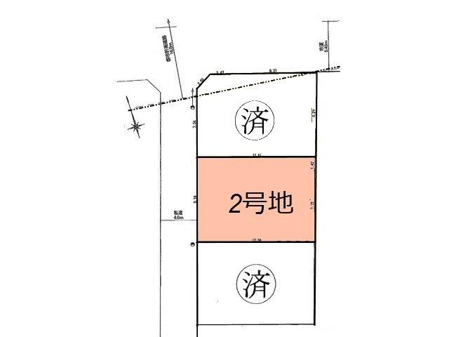 Compartment figure. Land price 37,800,000 yen, Land area 111.68 sq m compartment view