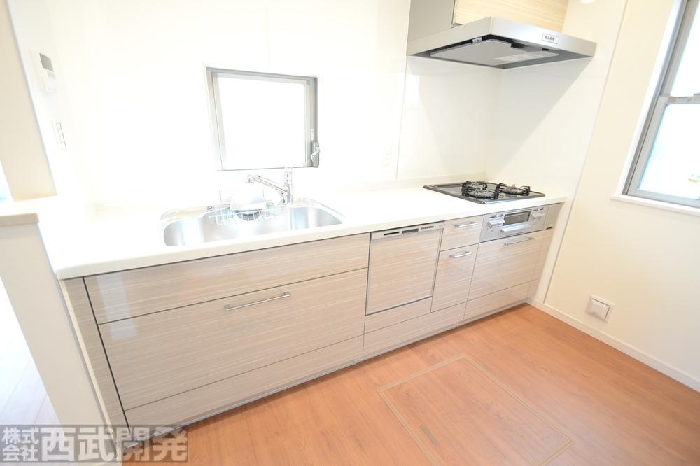 Other Equipment. 7 Building artificial marble counter kitchen dishwasher ・ With water purifier ・ Slide storage ・ Underfloor Storage