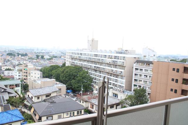 Balcony. Facing south