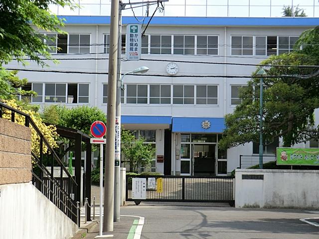 Junior high school. Koganei Tatsuhigashi until junior high school 1312m