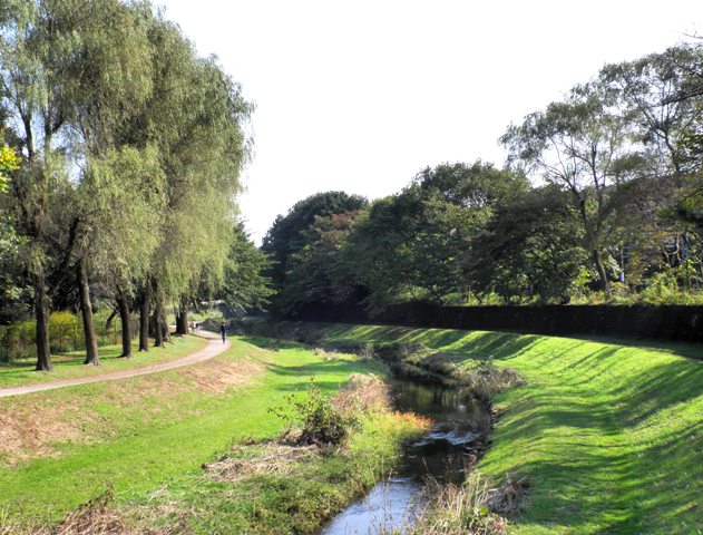 park. Nogawa parkland until the (park) 903m