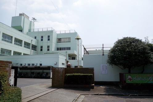 Junior high school. Koganei Minami until junior high school 140m